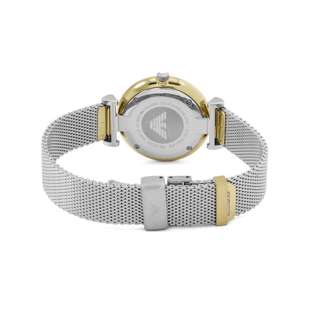 Emporio Armani Ladies Mother of Pearl Watch
