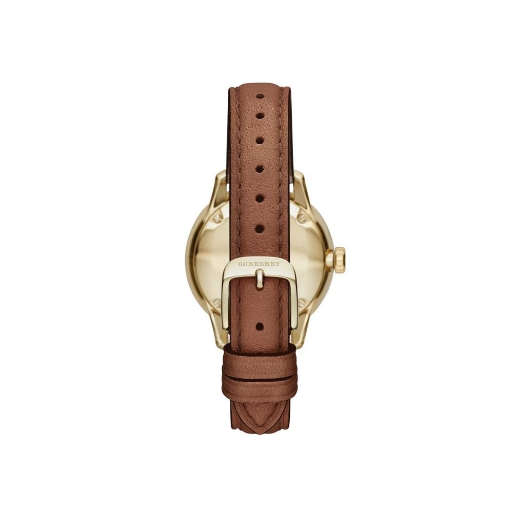 Dámské hodinky Burberry The Classic zlatohnědé