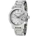 Burberry Herren-Chronograph The City Silber 42 mm Uhr