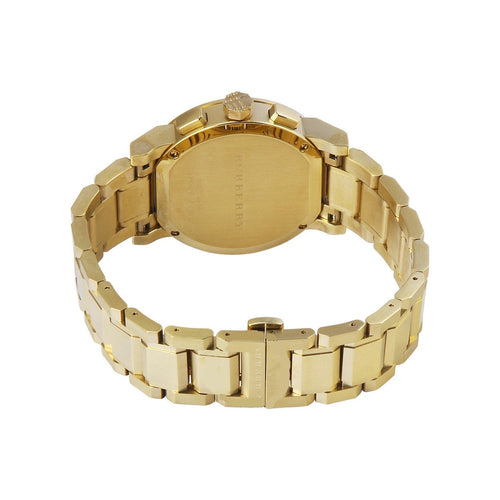 Montre Burberry Chronographe Ton Or 38 mm