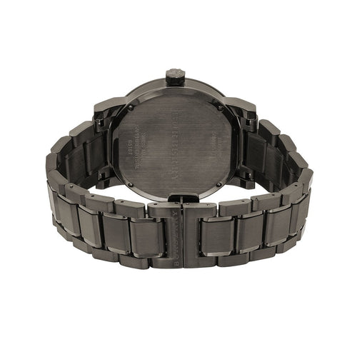 Montre Burberry chronographe grise anthracite 42 mm pour homme