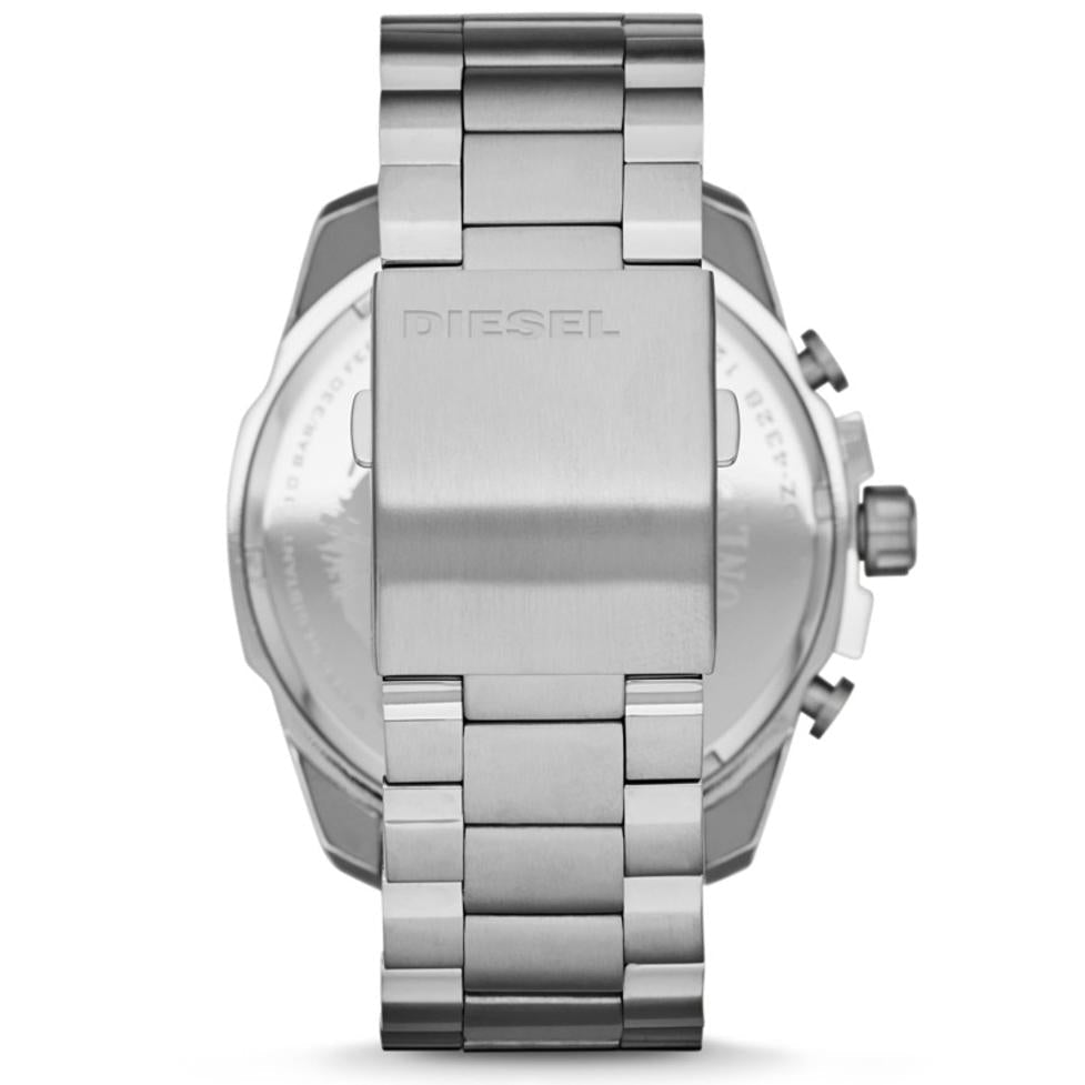 Pánské hodinky Diesel Silver Mega Chief chronograf