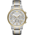 Emporio Armani Men's Two-Tone Chronograph Watch