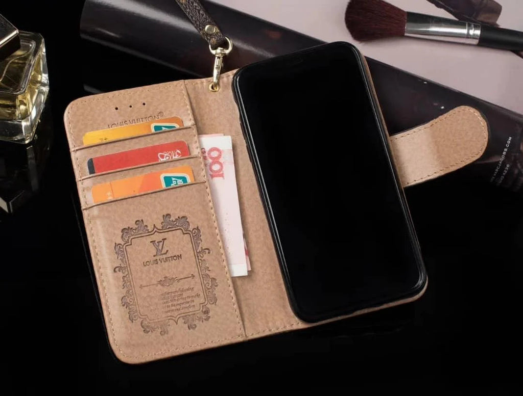Étui de luxe avancé pour iPhone et portefeuille