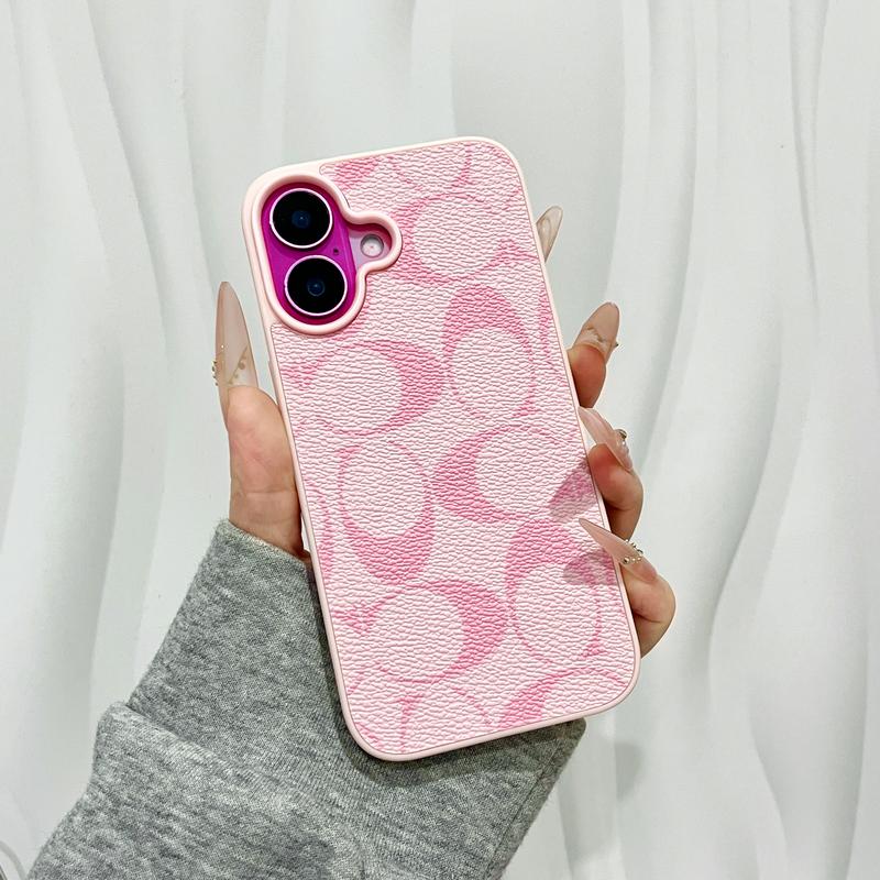 Étui de protection en similicuir pour iPhone