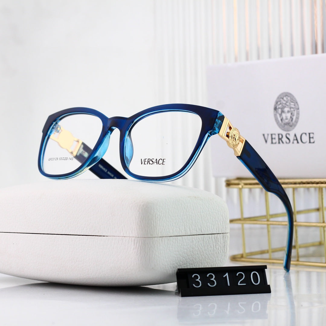 Lunettes carrées en métal