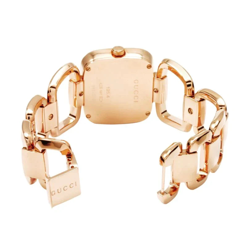 Gcci Ladies G-Gucci Rose Gold Watch
