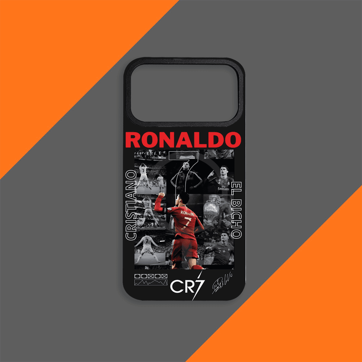 Coque de Téléphone Magnétique Football Legends – TPU Souple Antichoc avec Dos Interchangeable