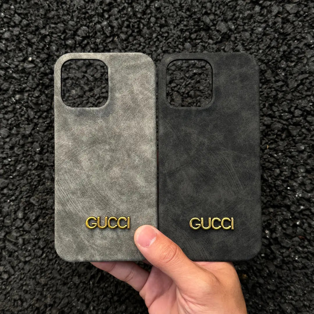 Klasické vintage pouzdro na iPhone ve stylu semiše