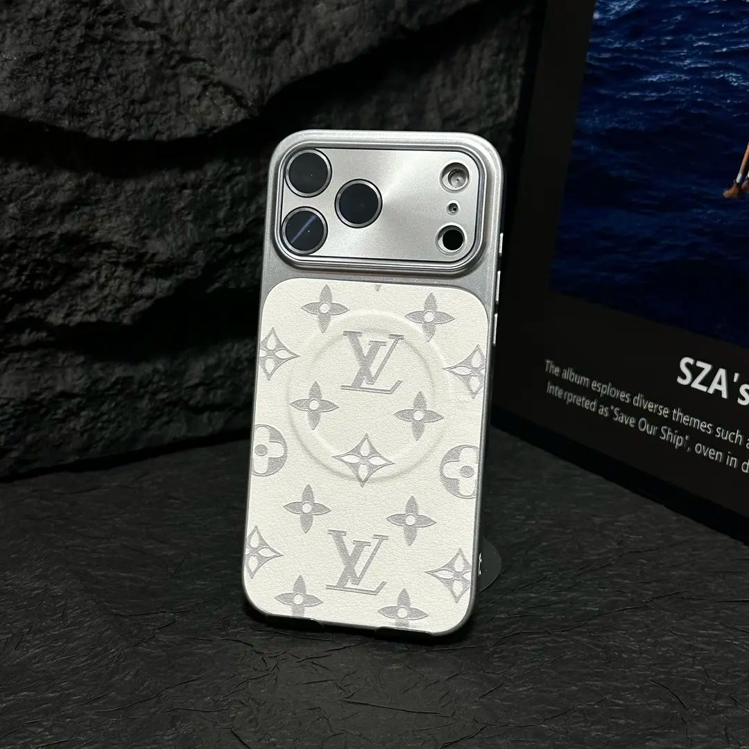Coque en cuir MagSafe pour iPhone – Adhérence magnétique et protection intégrale