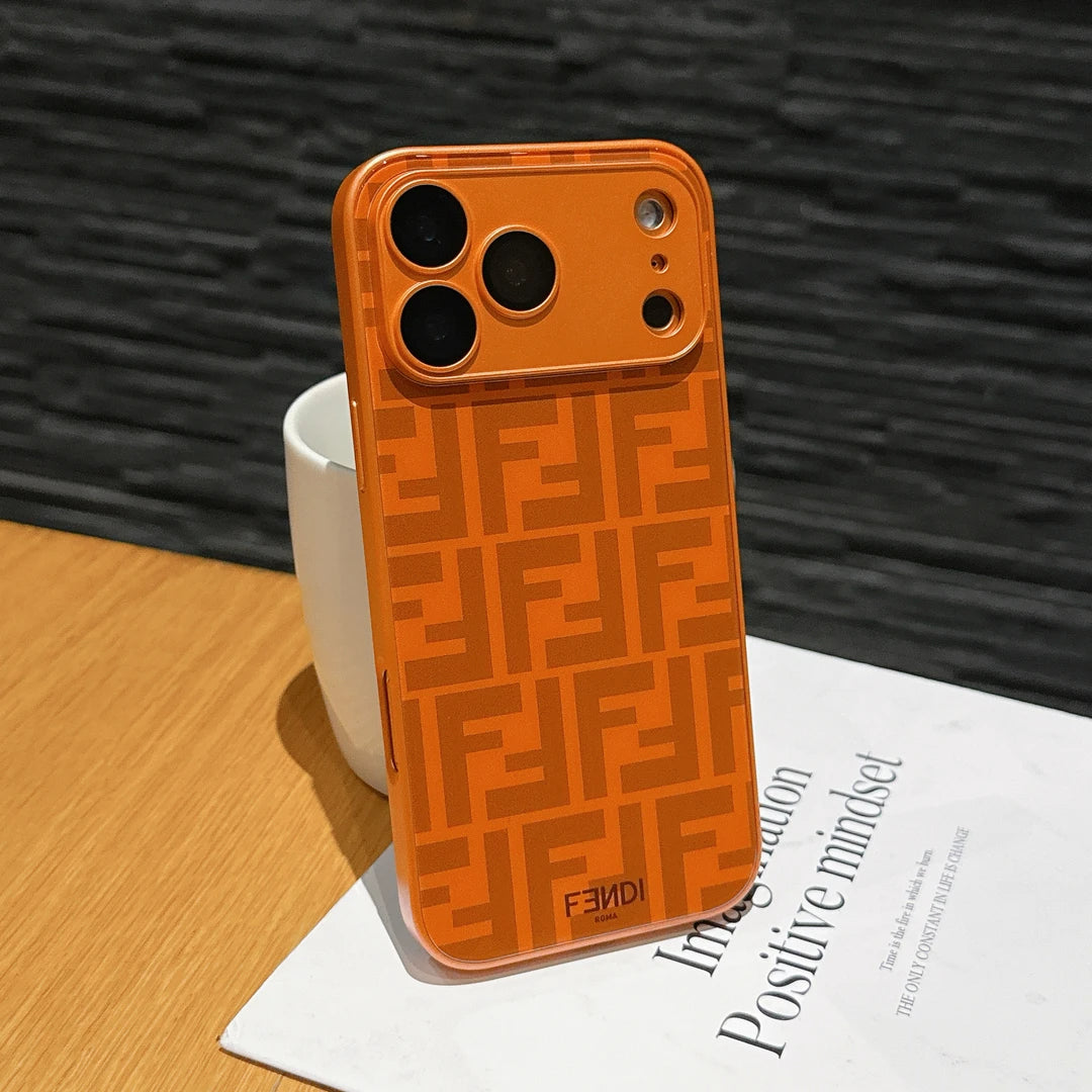 Coque iPhone antichoc motif de luxe avec protection caméra