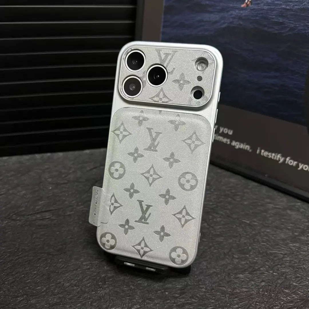Coque iPhone en cuir microfibre premium