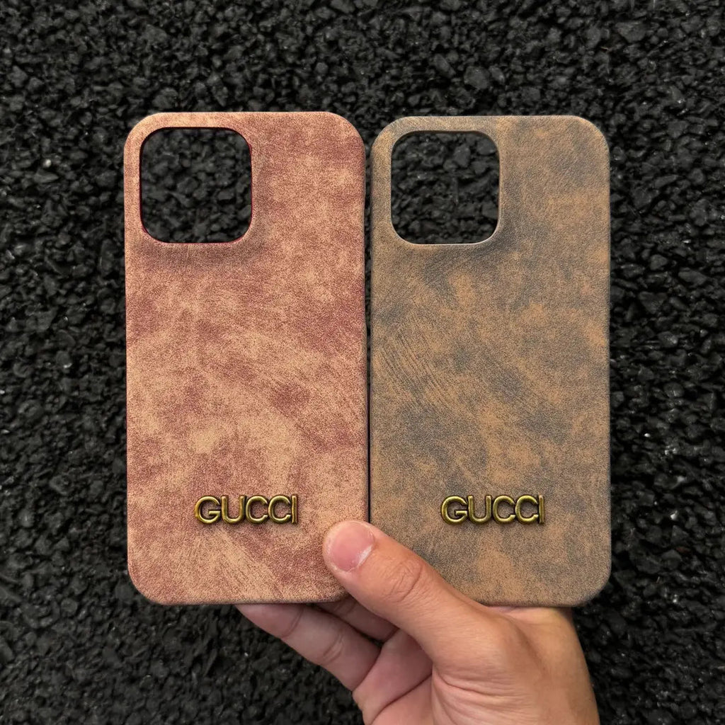Klasické vintage pouzdro na iPhone ve stylu semiše
