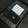 Kožené pouzdro na iPhone Chrome Hearts s křížem