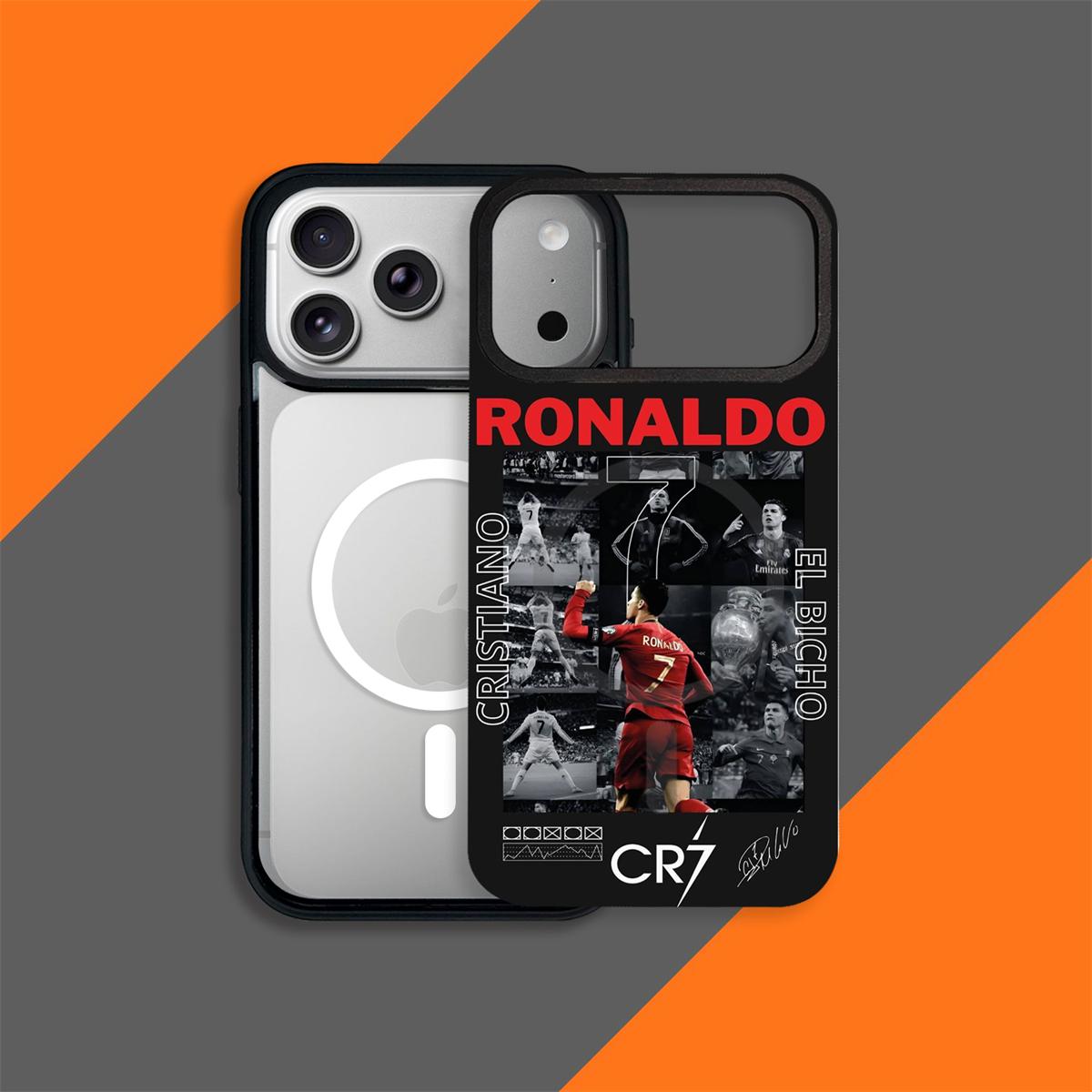 Coque de Téléphone Magnétique Football Legends – TPU Souple Antichoc avec Dos Interchangeable