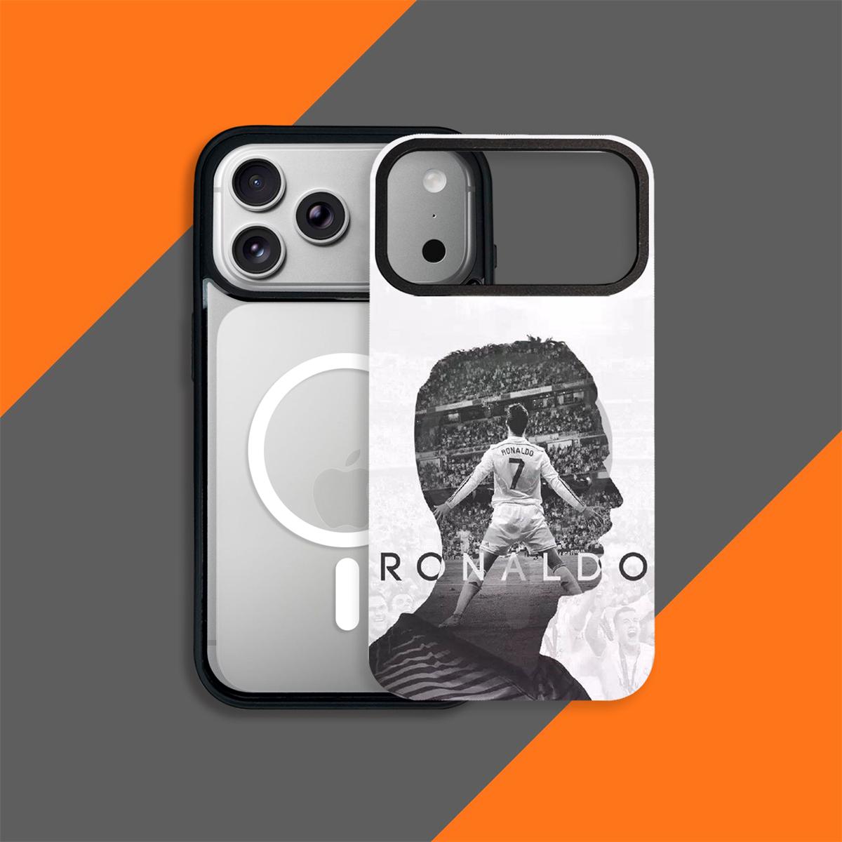 Coque de Téléphone Magnétique Football Legends – TPU Souple Antichoc avec Dos Interchangeable