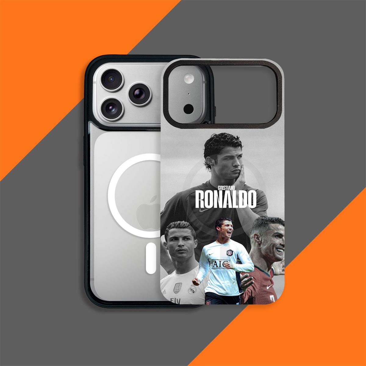 Coque de Téléphone Magnétique Football Legends – TPU Souple Antichoc avec Dos Interchangeable