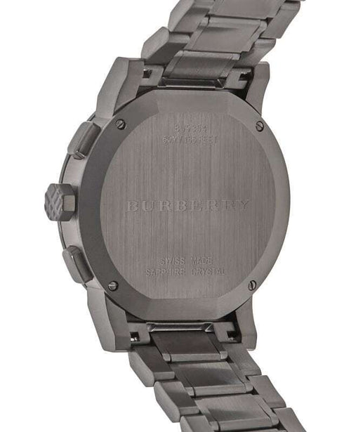 Montre Homme Burberry Chronographe The City PVD Noir 42mm