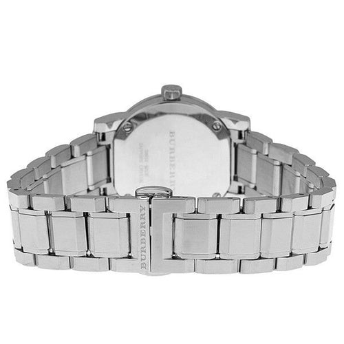 Montre Burberry Femme The City Check Diamonds Rose 26 mm