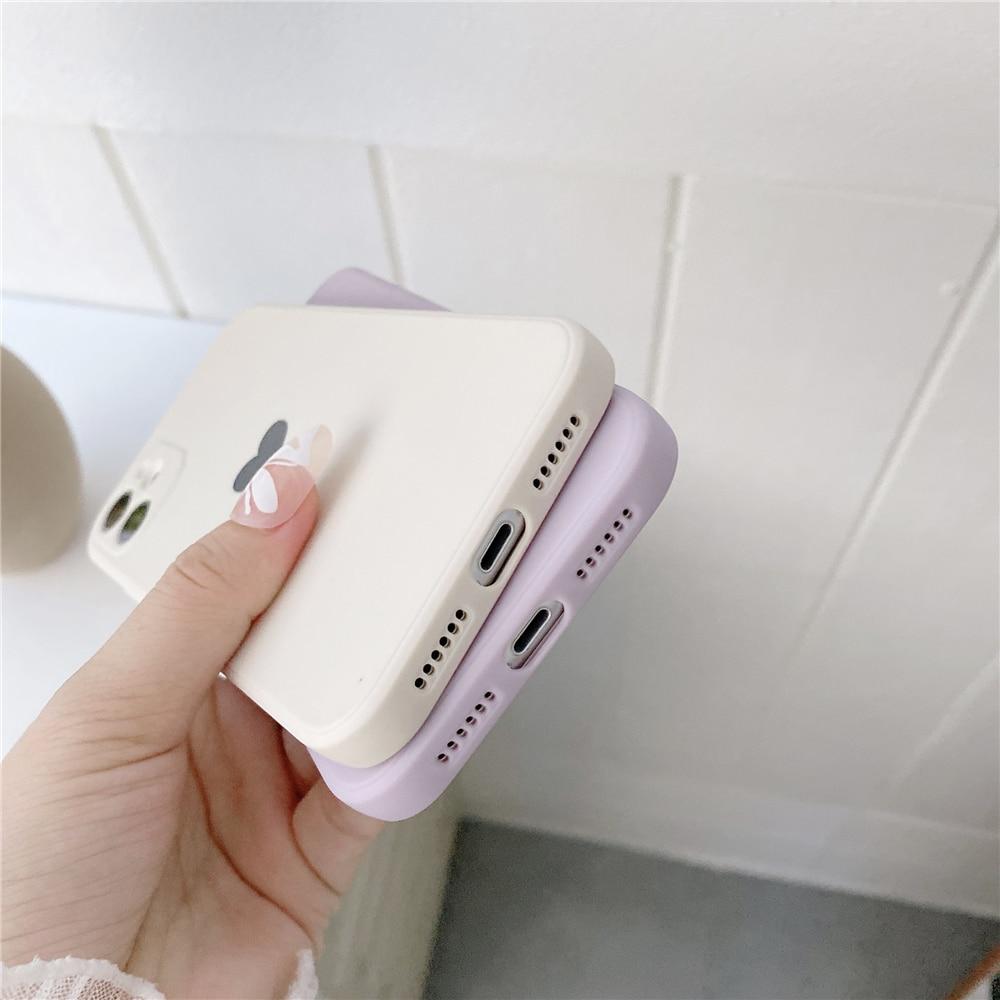 Coque mate Cœur pour iPhone