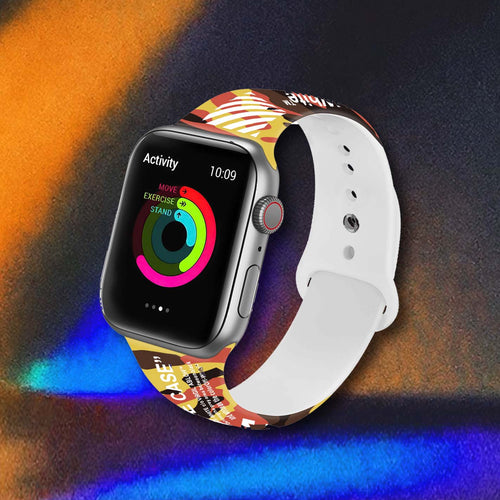 Bracelet Apple Watch | OW Camouflage Marron